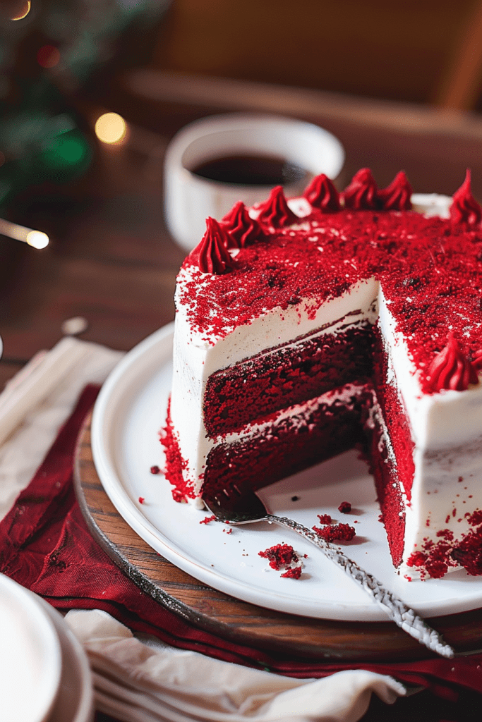 Baking Red Velvet Cake