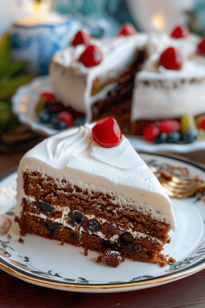 Baking Traditional British Christmas Cake