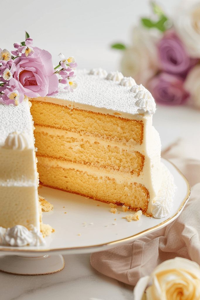 Baking Vanilla Chiffon Cake