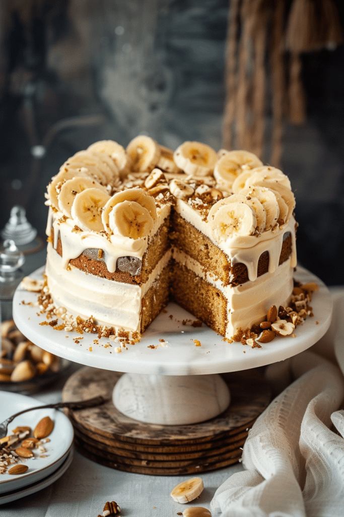 Baking the Banana Cake