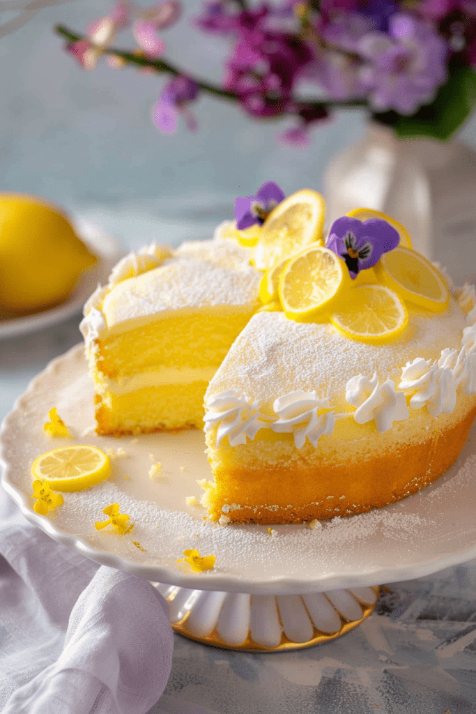 Baking the Lemon Filling