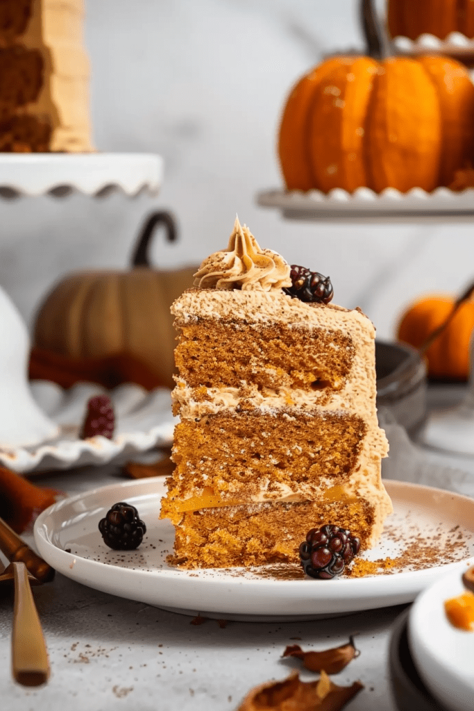 Baking the Pumpkin Cake