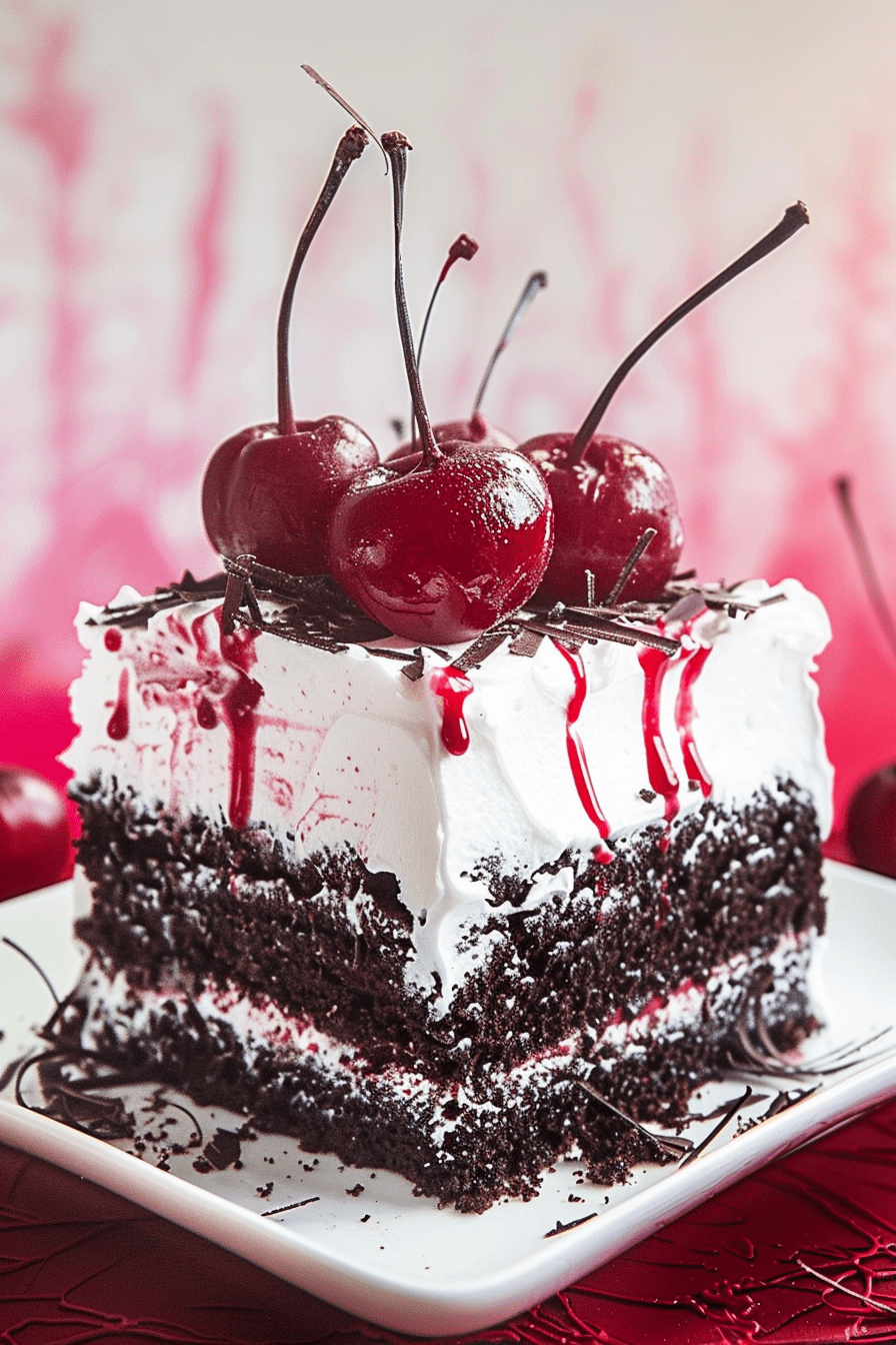 Black Forest Poke Cake Recipe