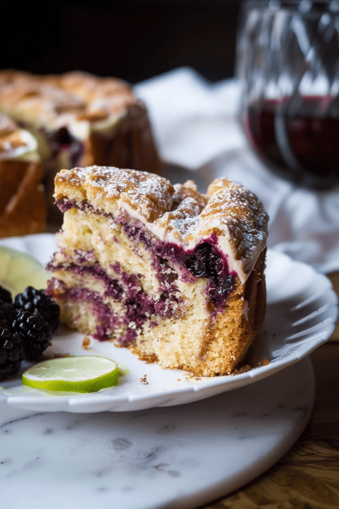 Blackberry Swirl Coffee Cake Recipe