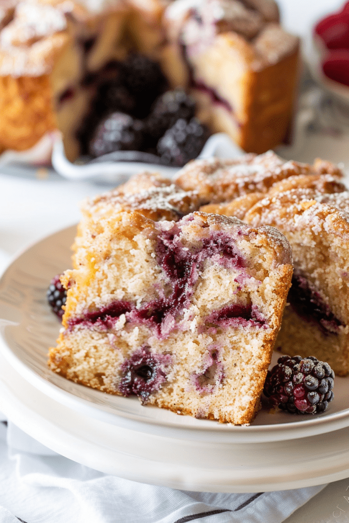 Blackberry Swirl Coffee Cakes