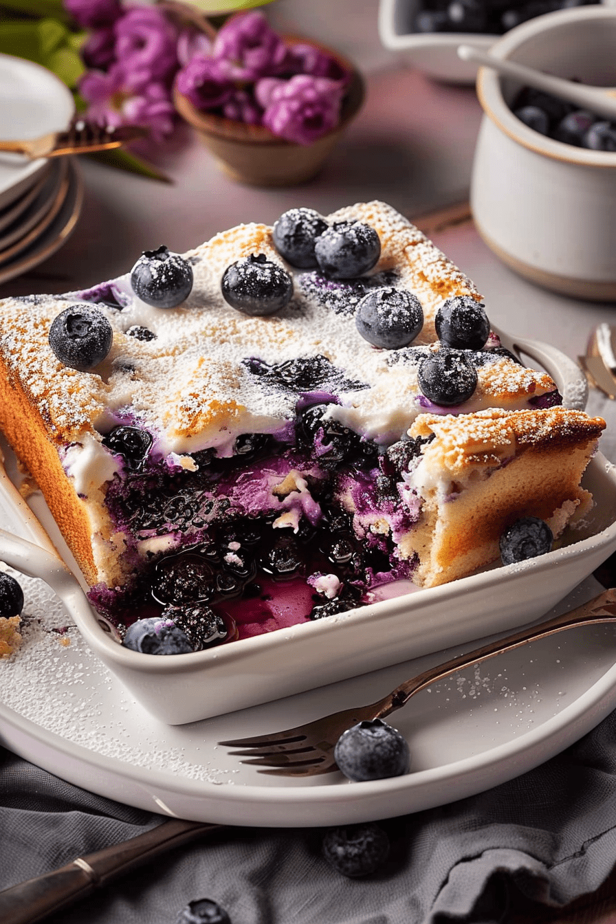 Blueberry Pudding Cake Recipes