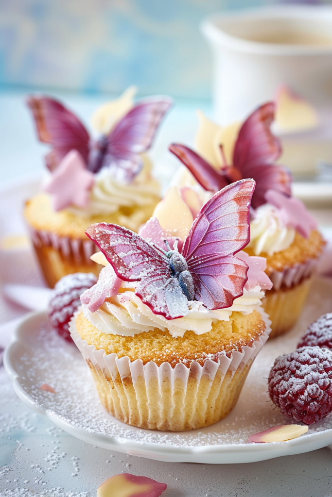 British Butterfly Cakes Recipe