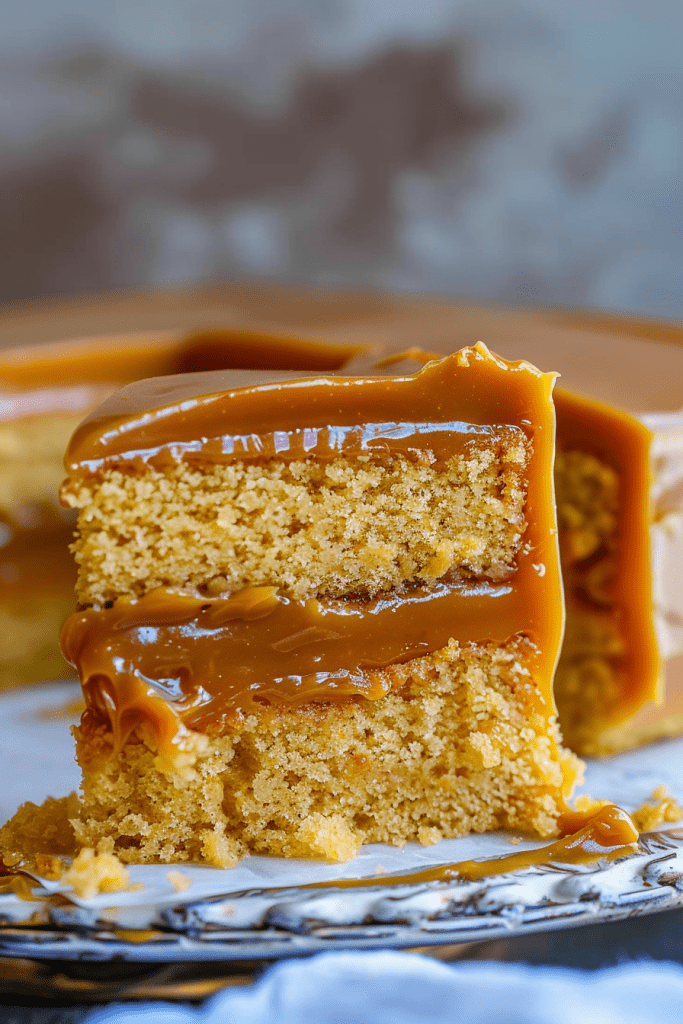 Caramel Cake with Caramel Icing