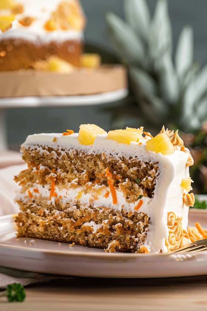 Carrot Pineapple Cake