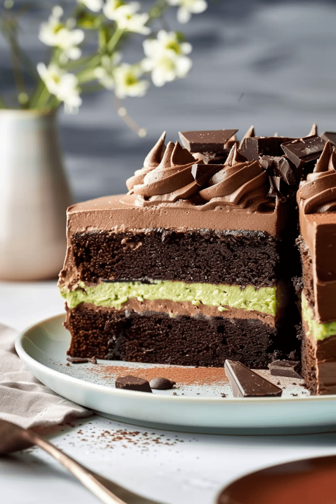 Chocolate Avocado Cake