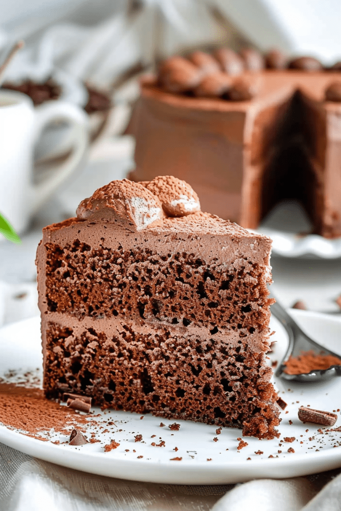 Chocolate Chiffon Cakes