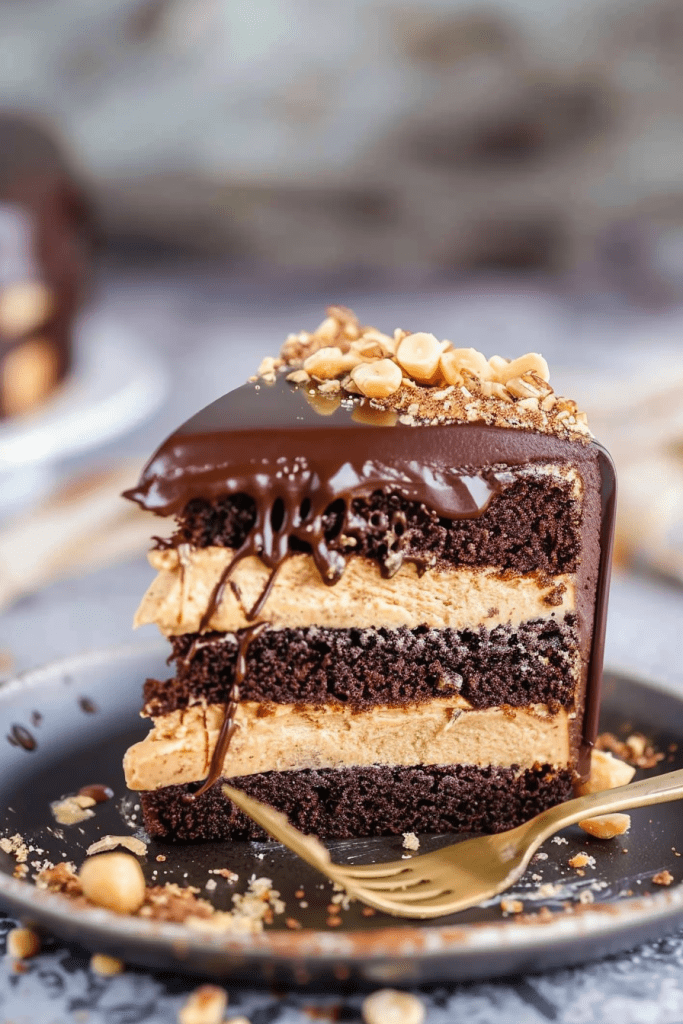 Chocolate Peanut Butter Cake