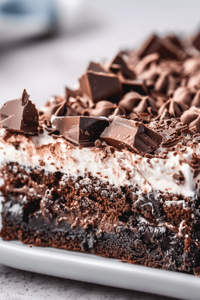 Chocolate Poke Cake