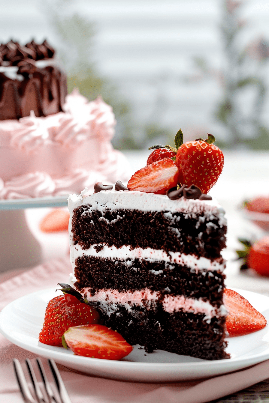 Chocolate Strawberry Cake Recipes