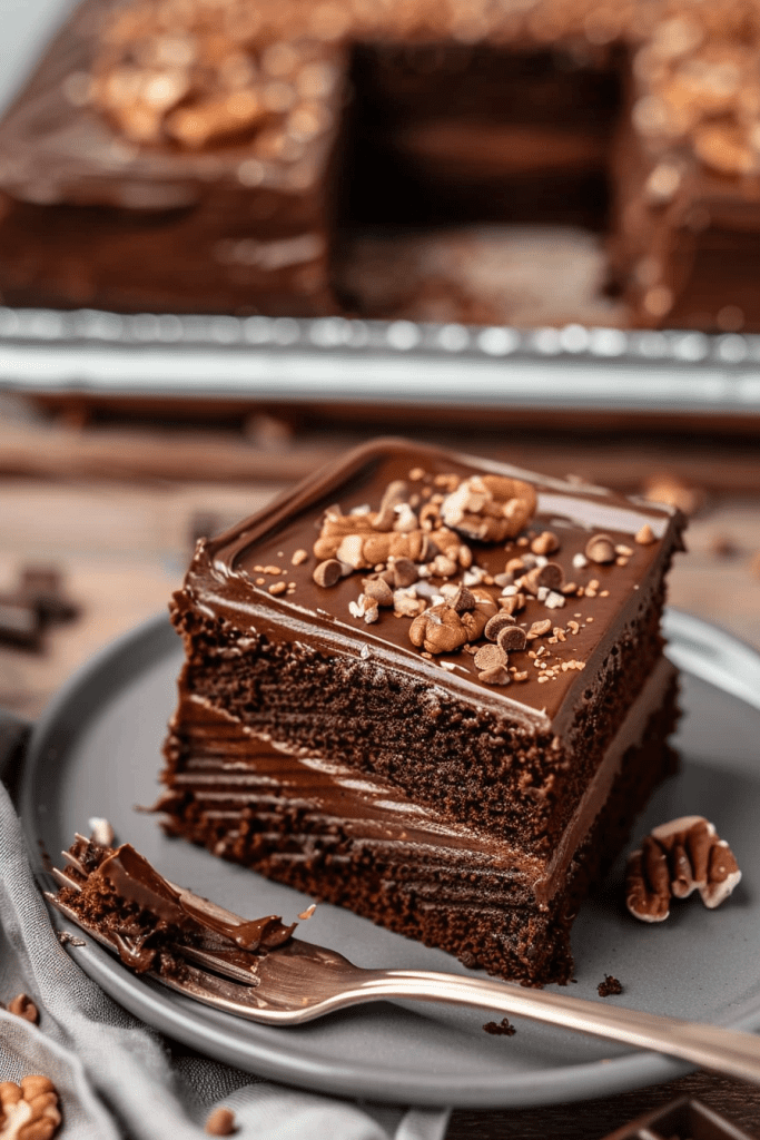 Chocolate Texas Sheet Cake Recipe