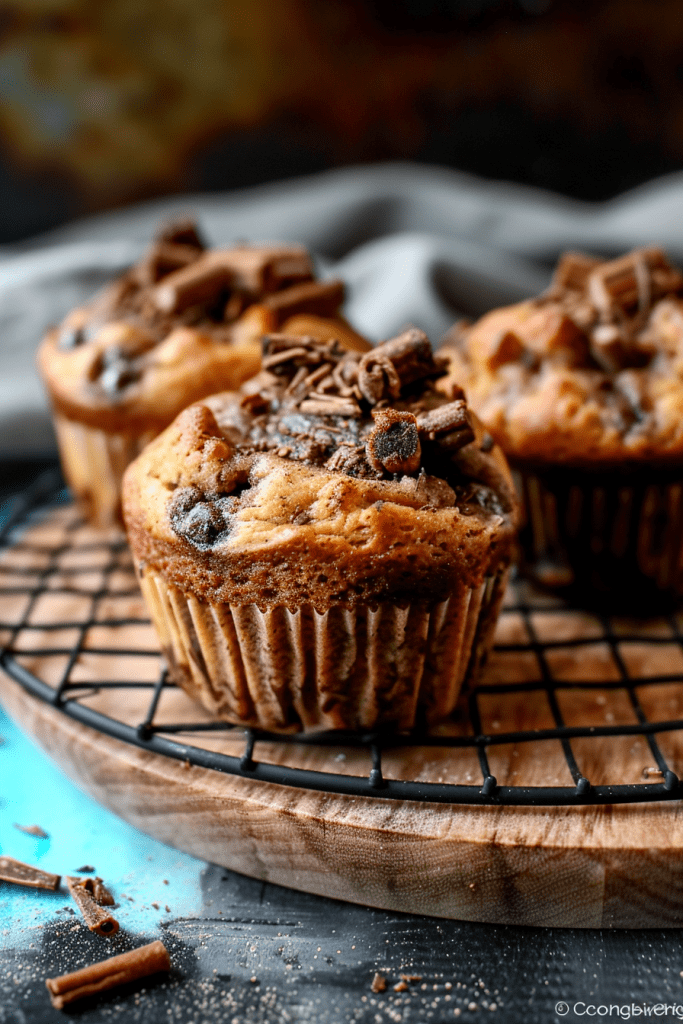 Cinnamon Chocolate Babka Muffin