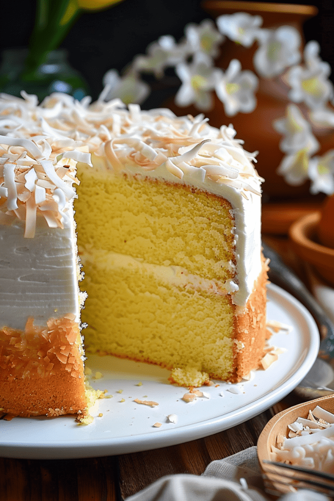 Coconut Chiffon Cake Recipe