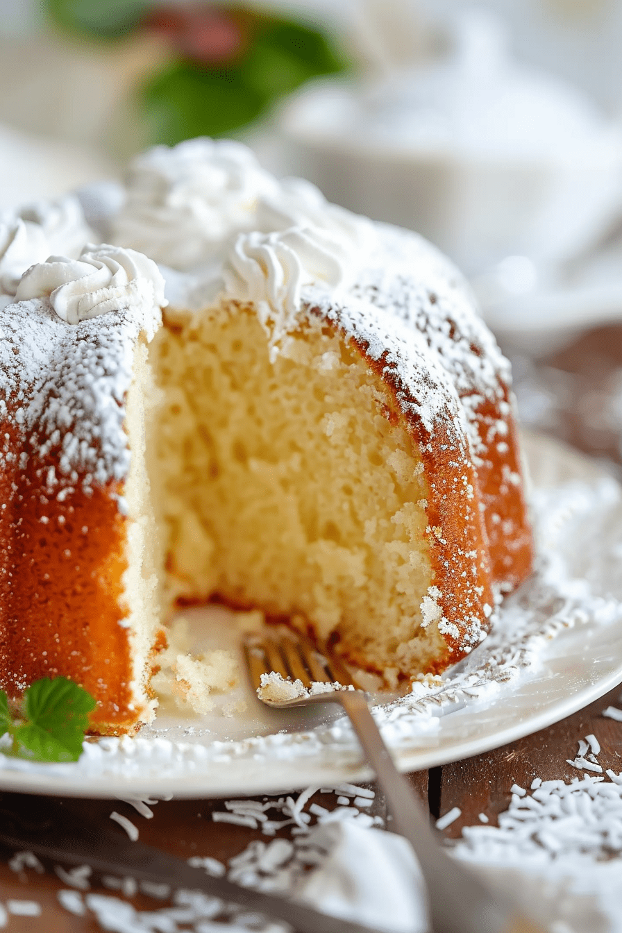 Coconut Cream Cheese Pound Cake Recipes