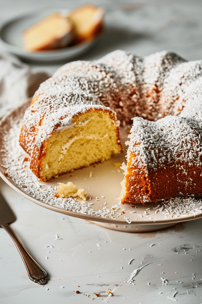 Coconut Pound Cake