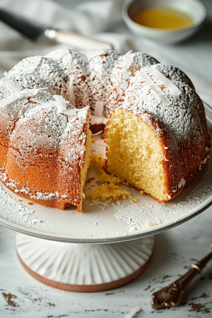 Coconut Pound Cake Recipe