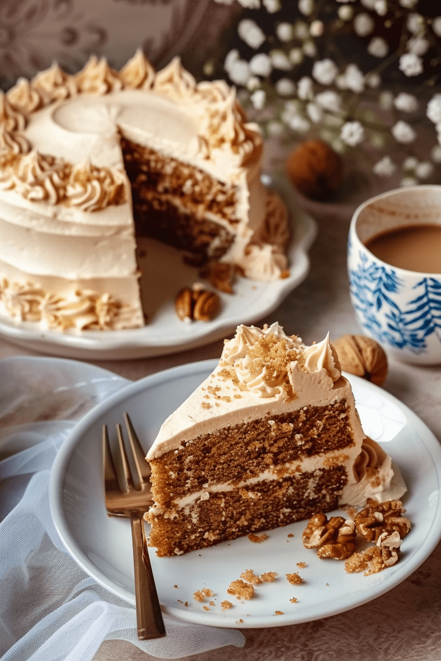 Coffee and Walnut Cake Recipes