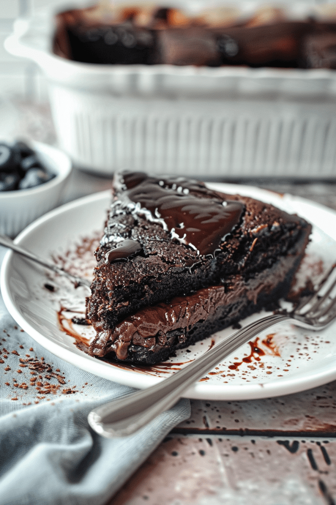 Cooking Hot Fudge Chocolate Pudding Cake