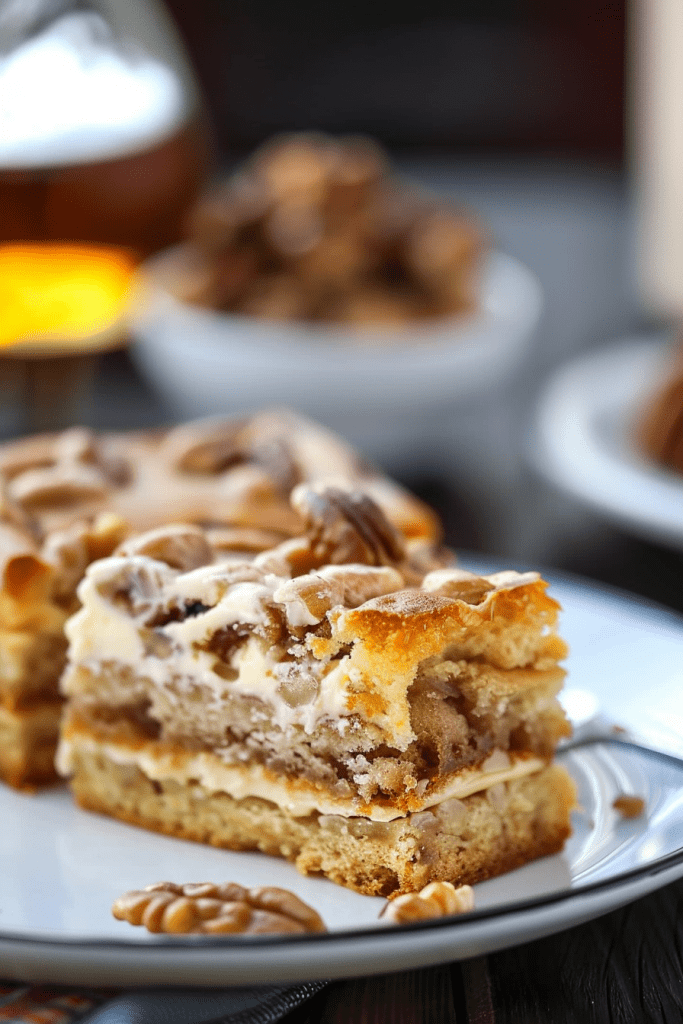 Cooking Maple Walnut Coffee Cake