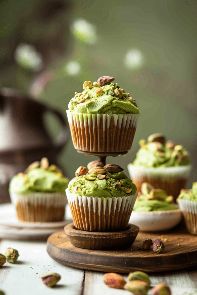 Customize Matcha Pistachio Muffins