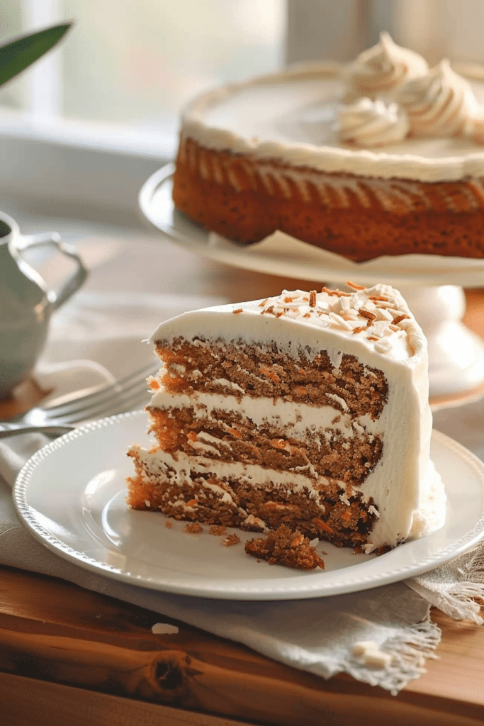 Decoration Old-Fashioned Carrot Cake