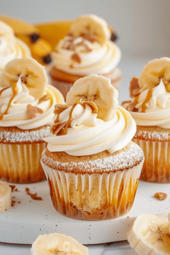 Delicious Banana Pudding Cupcakes