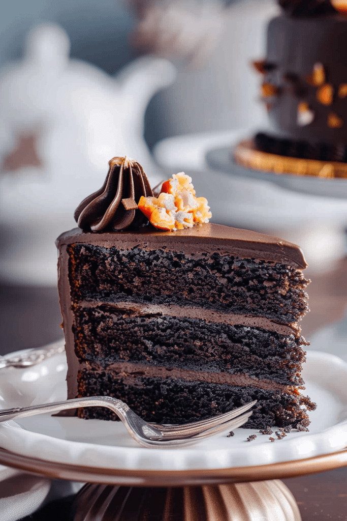 Delicious Black Magic Cake