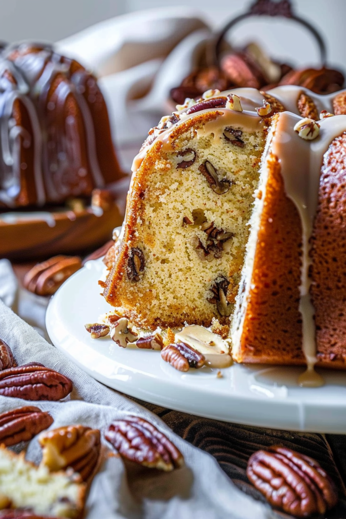 Delicious Butter Pecan Pound Cake