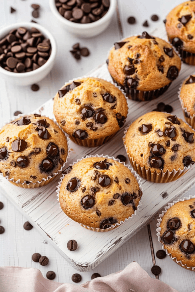 Delicious Cappuccino Chocolate Chip Muffins