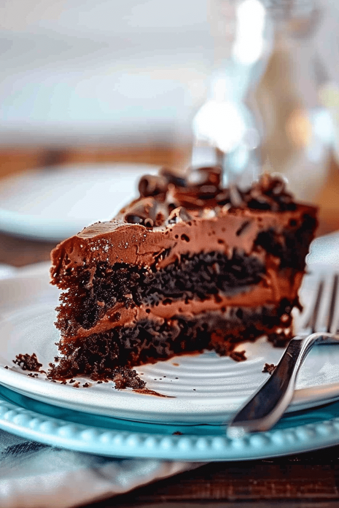 Delicious Chocolate Ooey Gooey Cake