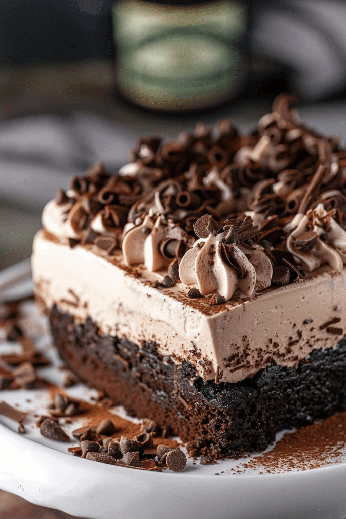 Delicious Chocolate Poke Cake