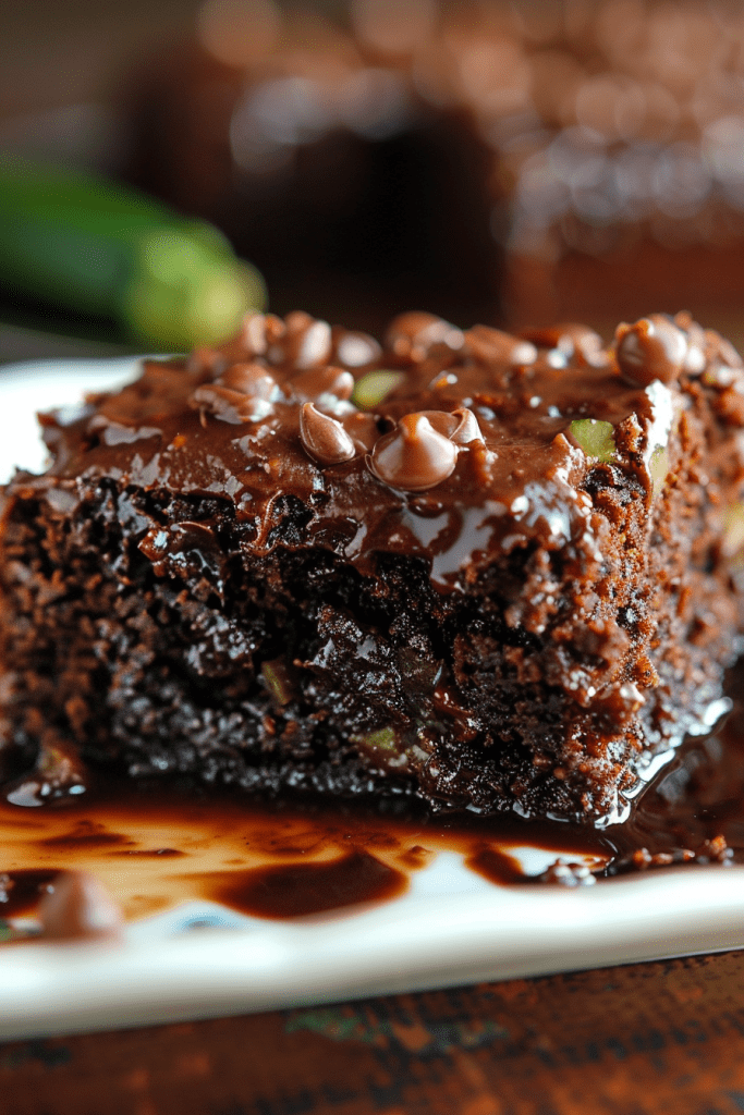 Delicious Chocolate Zucchini Cake