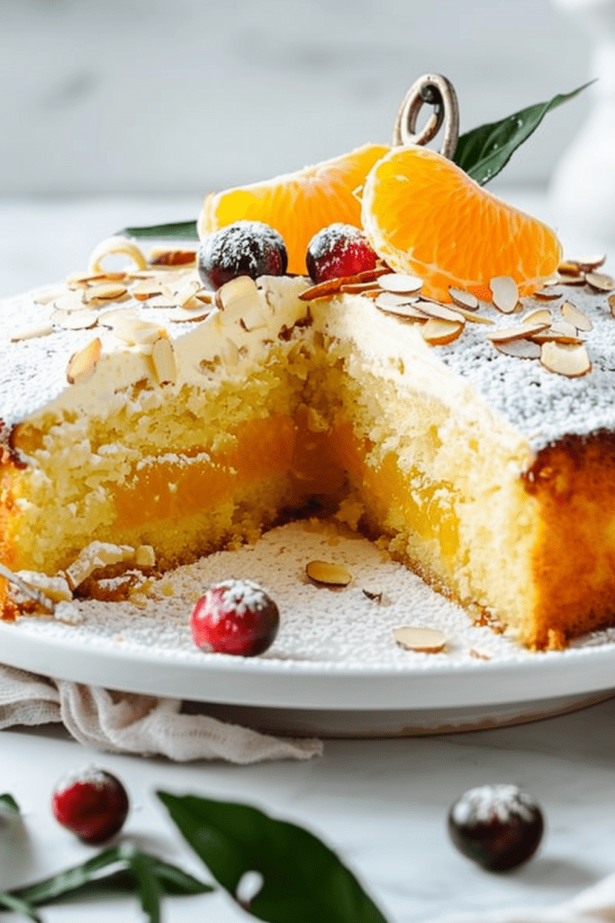 Delicious Flourless Orange Almond Cakes