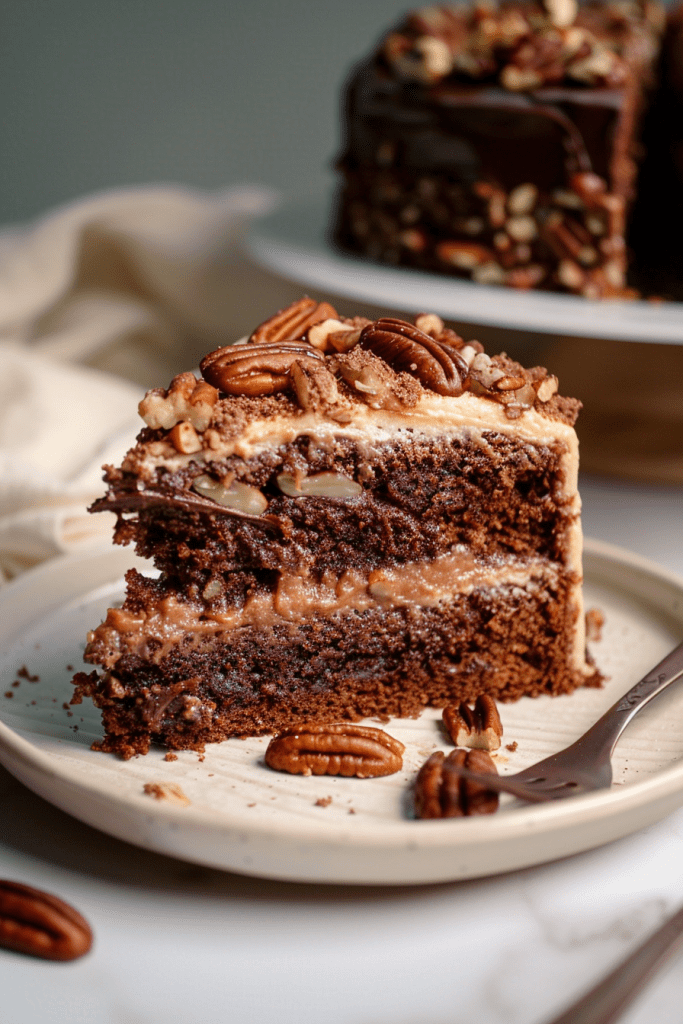 Delicious German Chocolate Cake