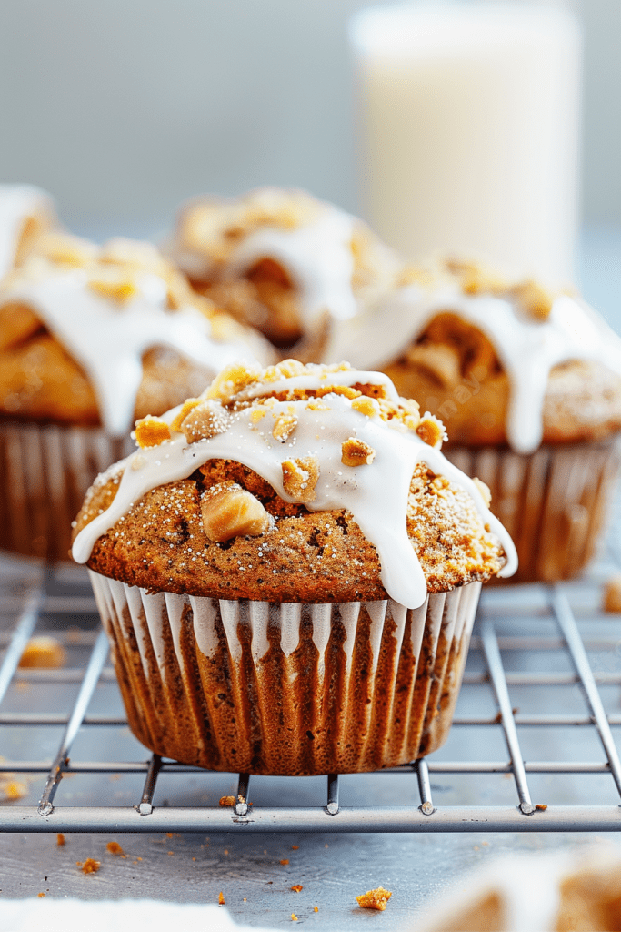 Delicious Healthy Carrot Cake Muffins