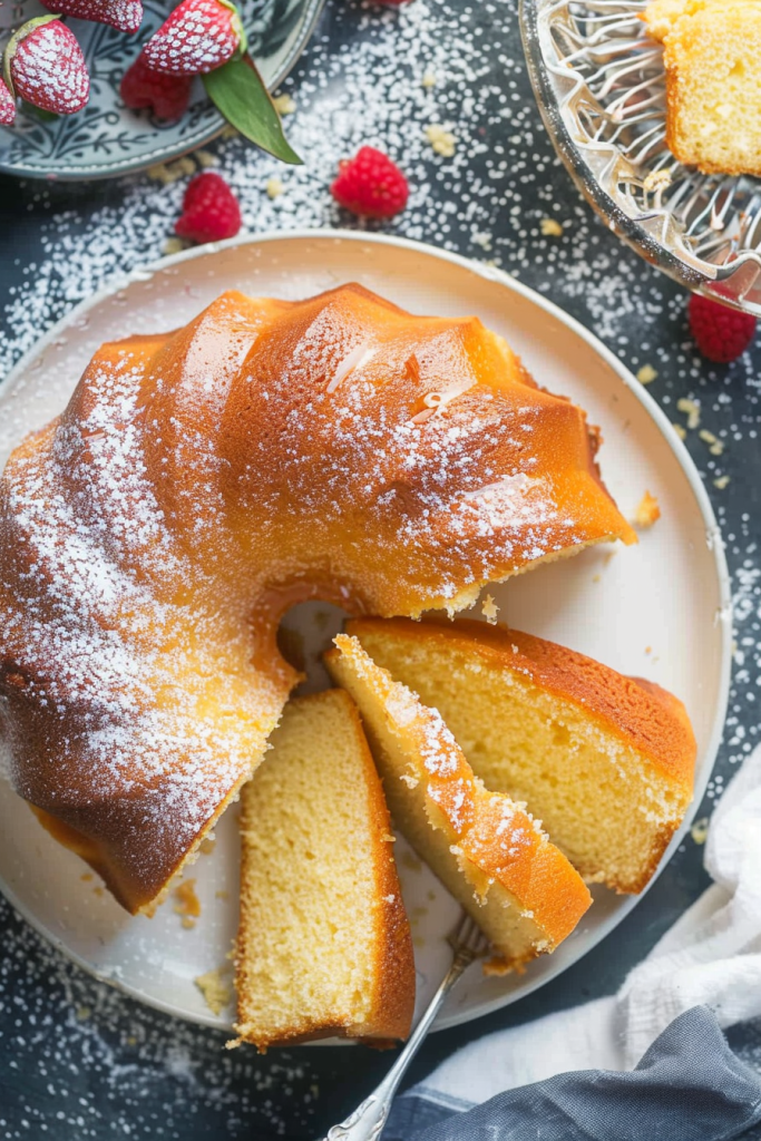 Delicious Kentucky Butter Cake