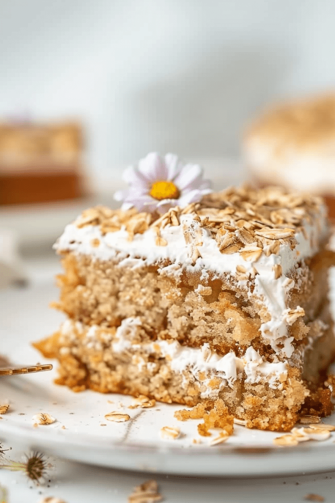 Delicious Lazy Daisy Oatmeal Cake