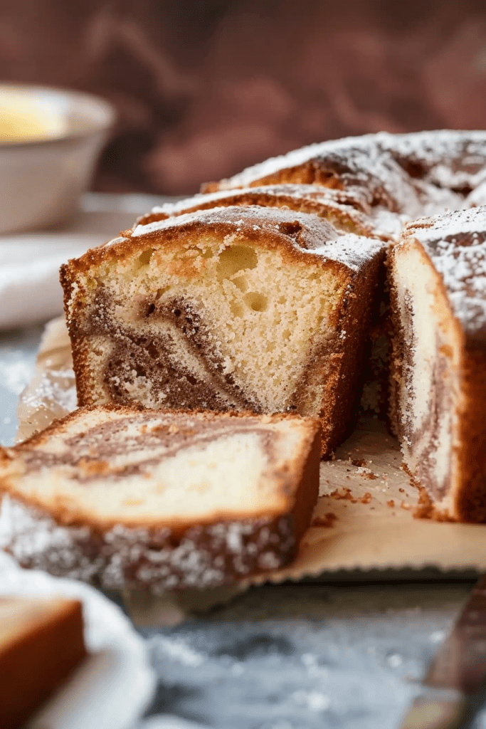 Delicious Marble Pound Cake