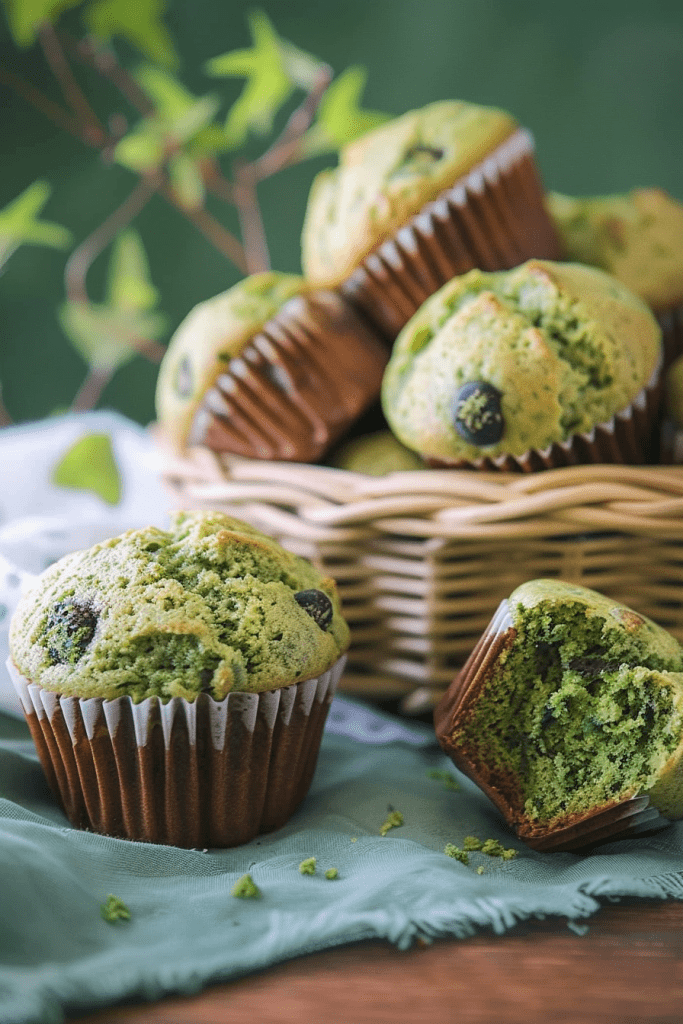 Delicious Matcha Muffins