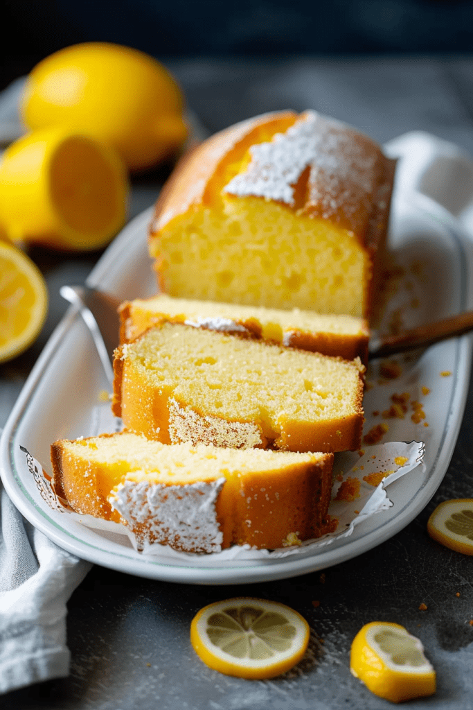 Delicious Meyer Lemon Pound Cake