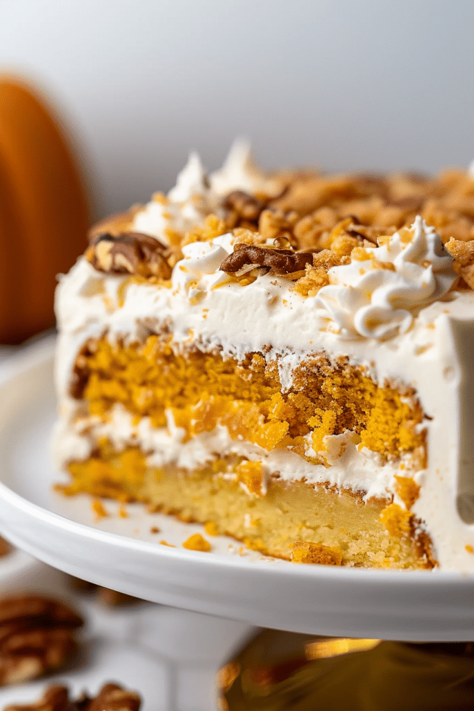 Delicious Pumpkin Poke Cake