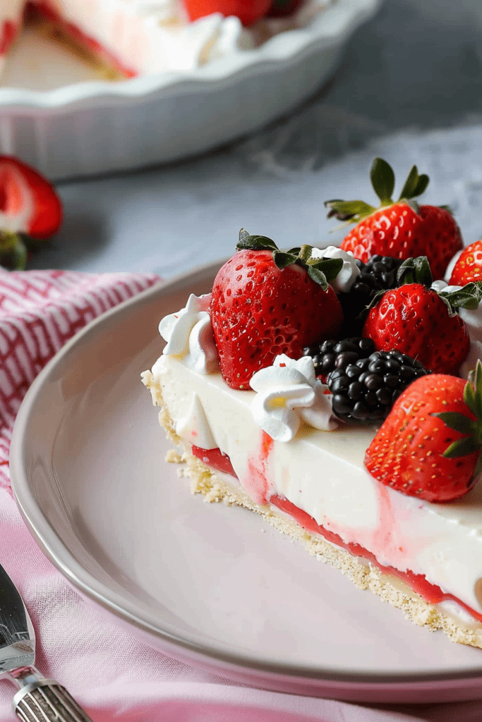 Delicious Strawberry Cream Cheese Pie