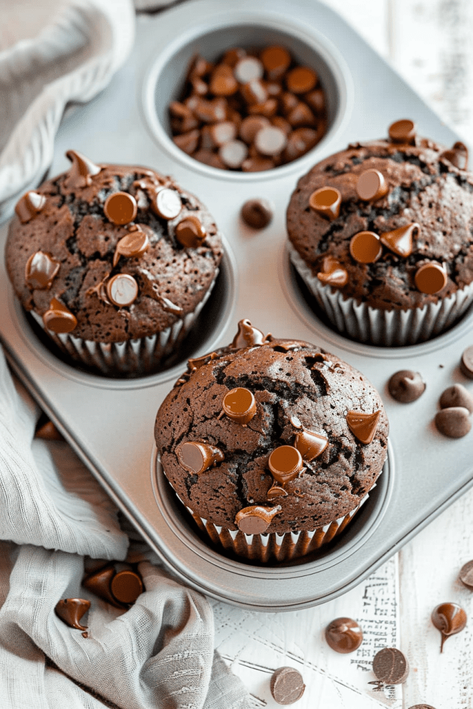 Deliciously Healthy Chocolate Muffins