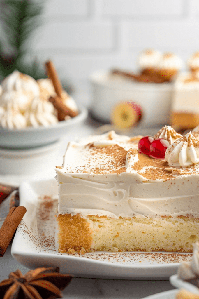 Eggnog Poke Cake Recipes