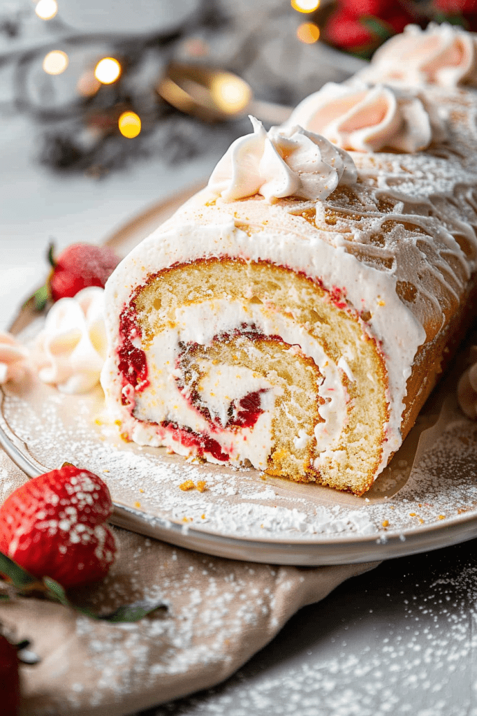 Finishing Touches Swiss Roll Cake