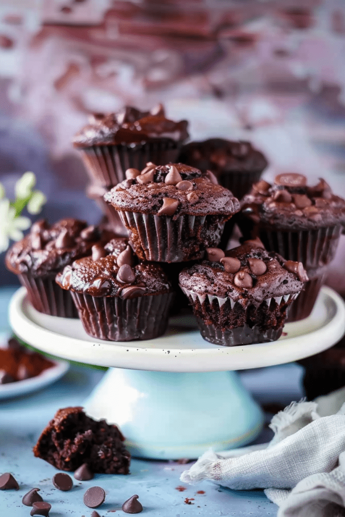 Flourless Chocolate Muffins Recipe